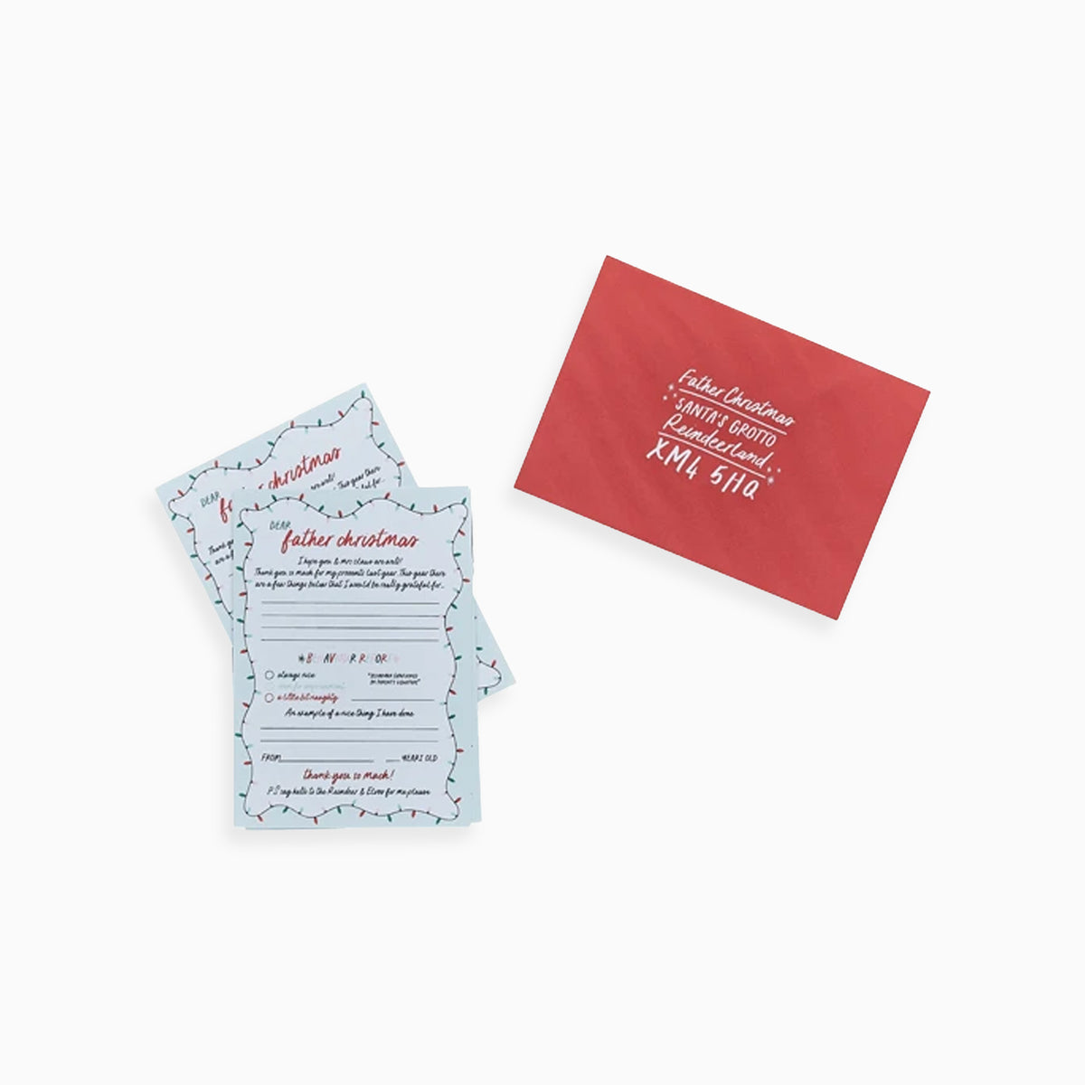 HBHJ110 - Letters To Santa Pack of 10