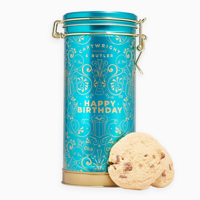 Birthday Musical Tin Chocolate Biscuits - Whistlefish