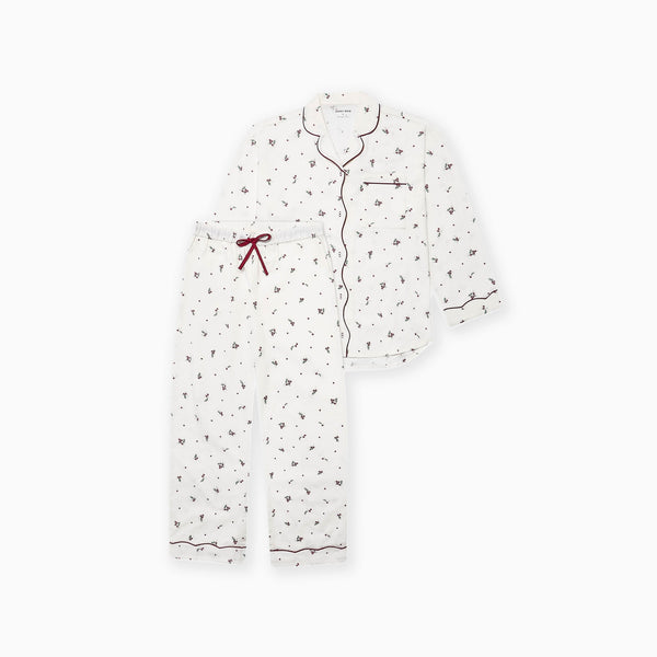 Holly Scatter Women's Flannel Pyjamas L - Whistlefish