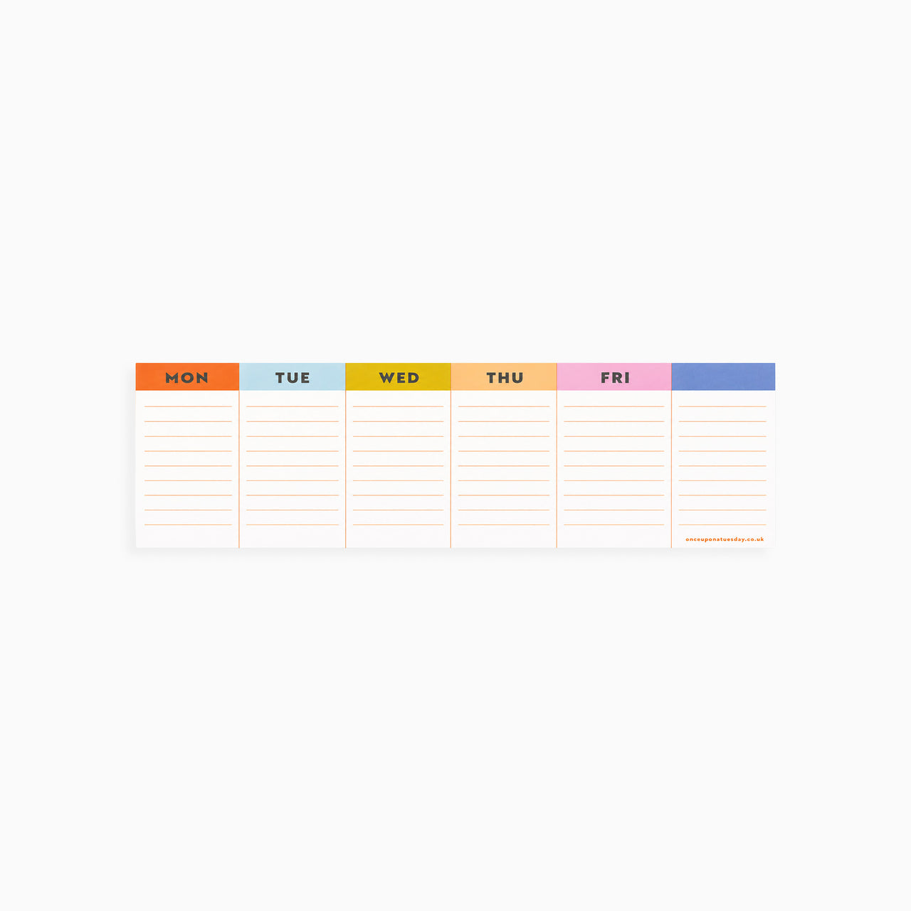 Planner-CG-KEYPAD-300X75 - Colourful Grid Keyboard Pad-Good Tuesday