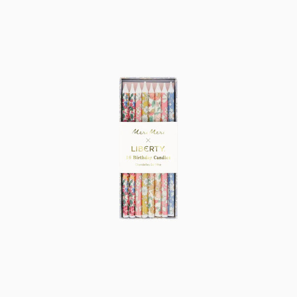 Party Candles-284262 - Mixed Print Party Candles-Meri Meri