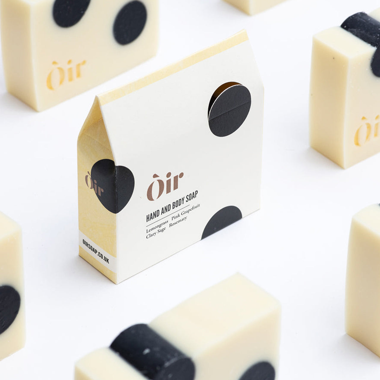 OIRS0001 - Lemongrass, Clary Sage, Rosemary Soap