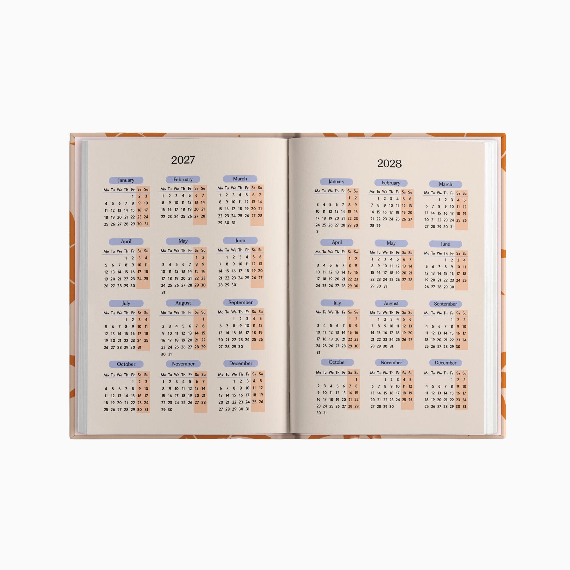 Diary-DIARY-A5-SBM - 2027 Sunbeam A5 Hardcover Diary-Good Tuesday