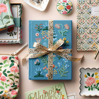 Menagerie Garden Embroidered Journal - Whistlefish