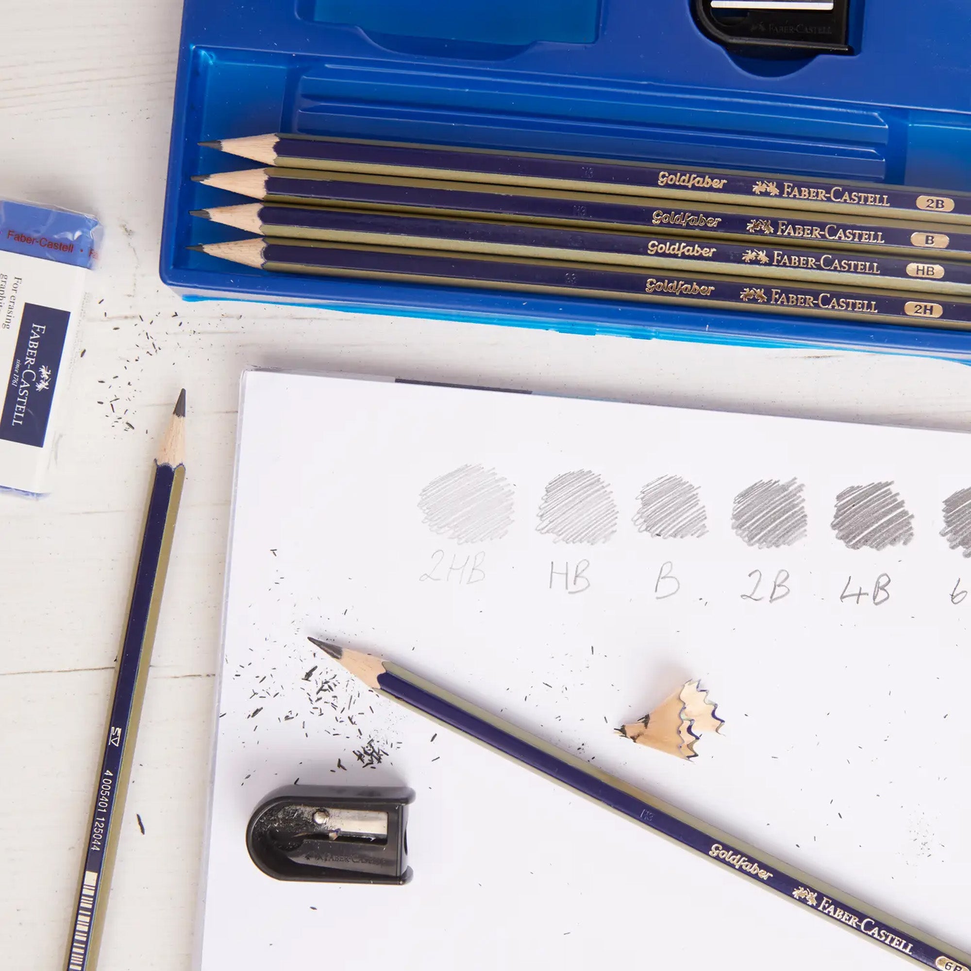 WD900001 - Faber Castell Graphite Sketch Set RHS