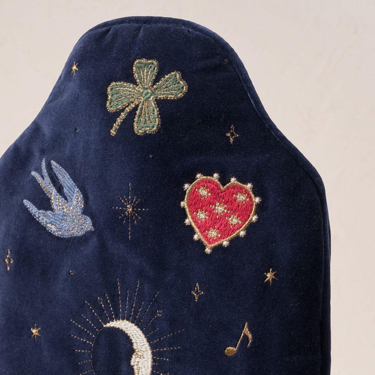20187 - Cosmic Charms Velvet Hot Water Bottle