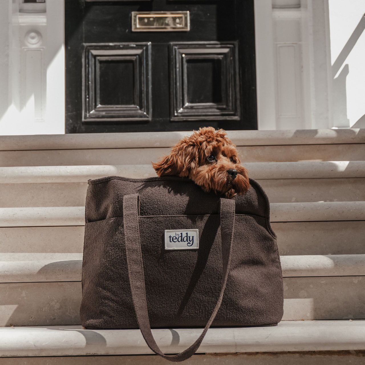 BOU-BAG-CHOC - The Bouclé Carrier Chocolate