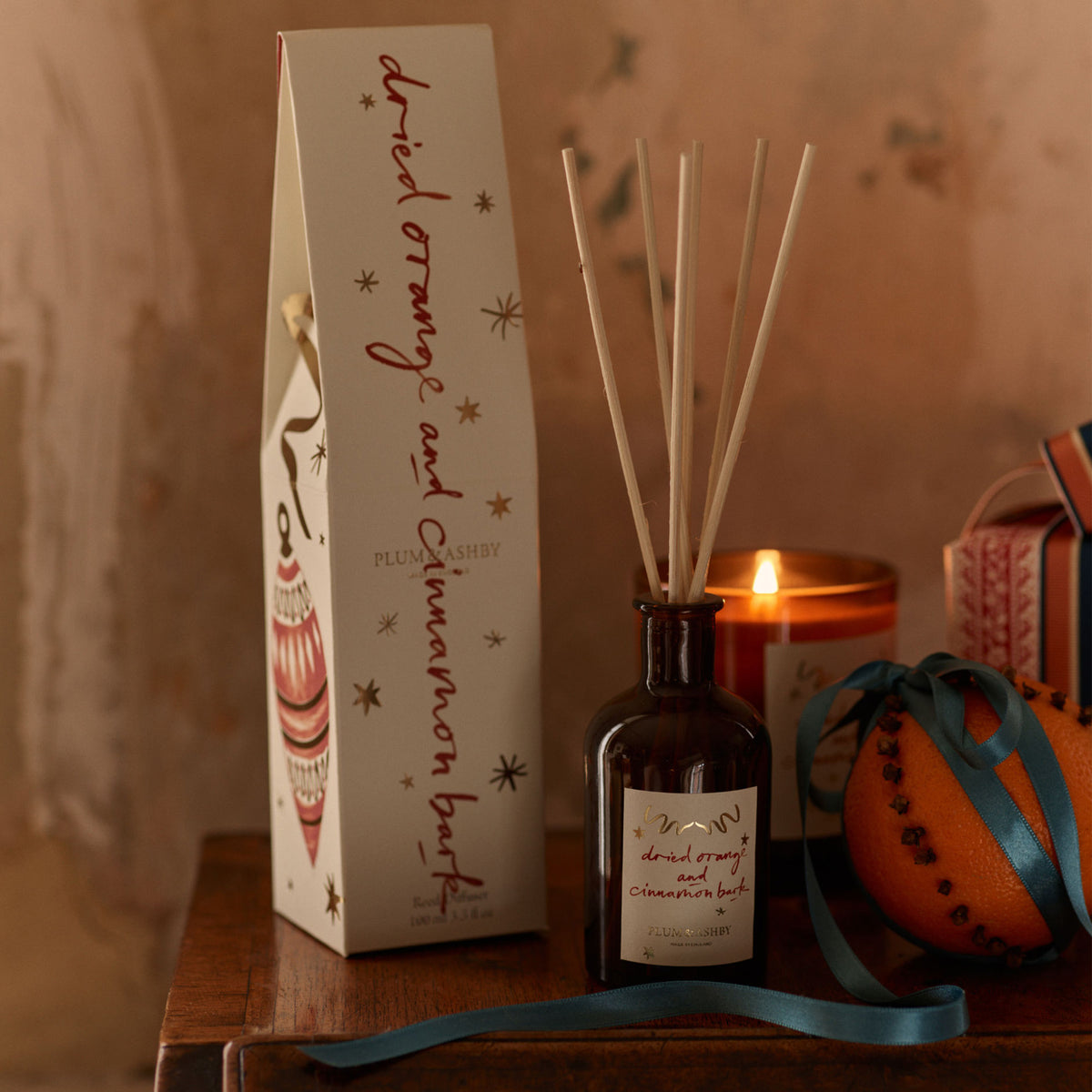DIFF-ORANGECBARK - Dried Orange and Cinnamon Bark Diffuser