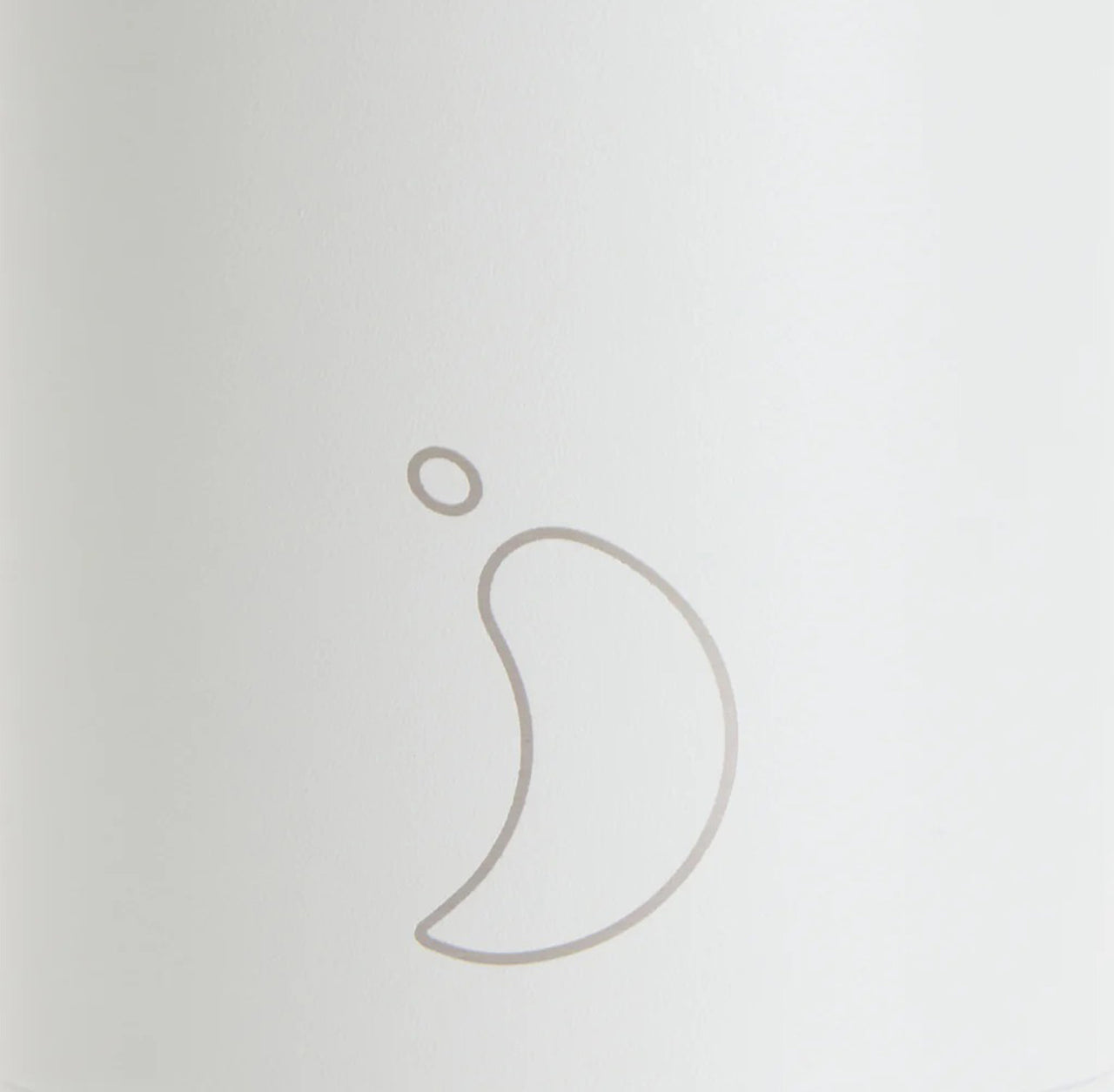 Water Bottle-B500MOAWH - Monochrome White Bottle 500ml-Chilly's