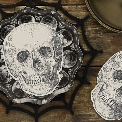 HBCC213 - Skull Paper Napkins, Pack of 16