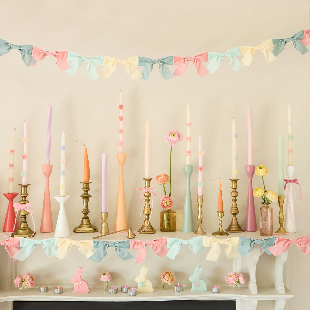 283830 - Velvet Bow Garland