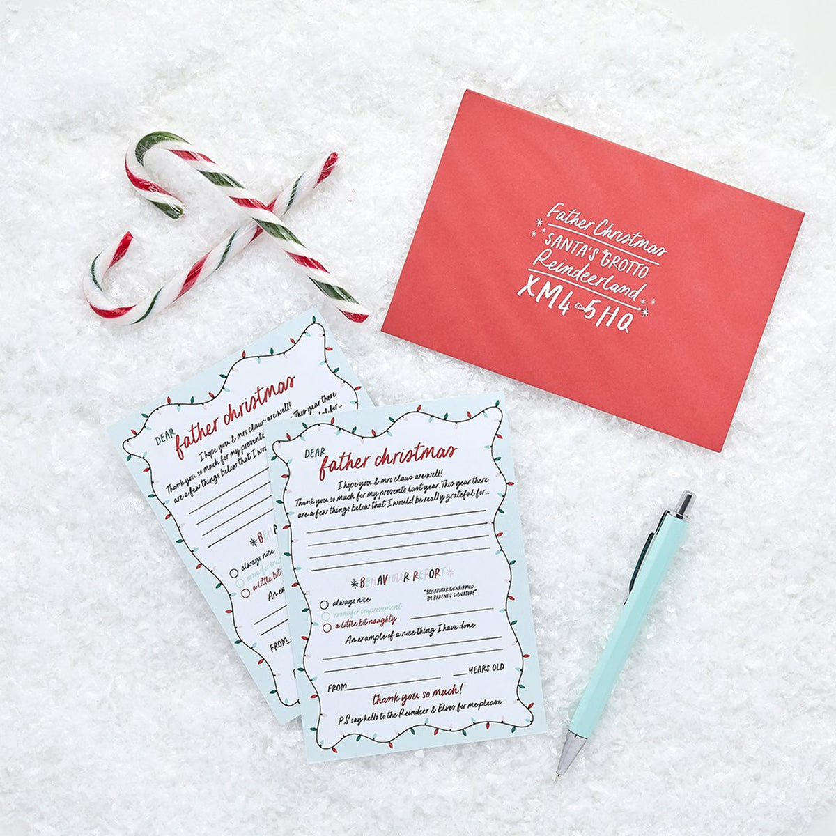 HBHJ110 - Letters To Santa Pack of 10