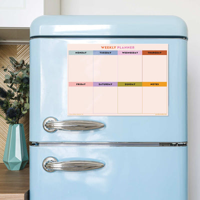 Rainbow Grid Magnetic Planner - Whistlefish