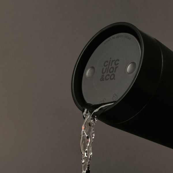 Recycled Steel Cup Ink Black - Whistlefish