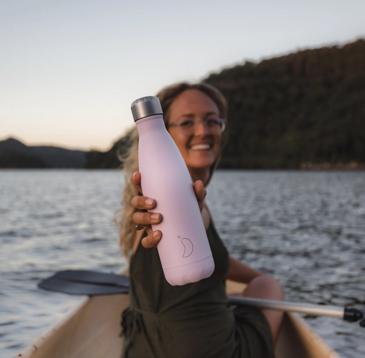 Water Bottle-B500PAAPN - Pastel Pink Bottle 500ml-Chilly's