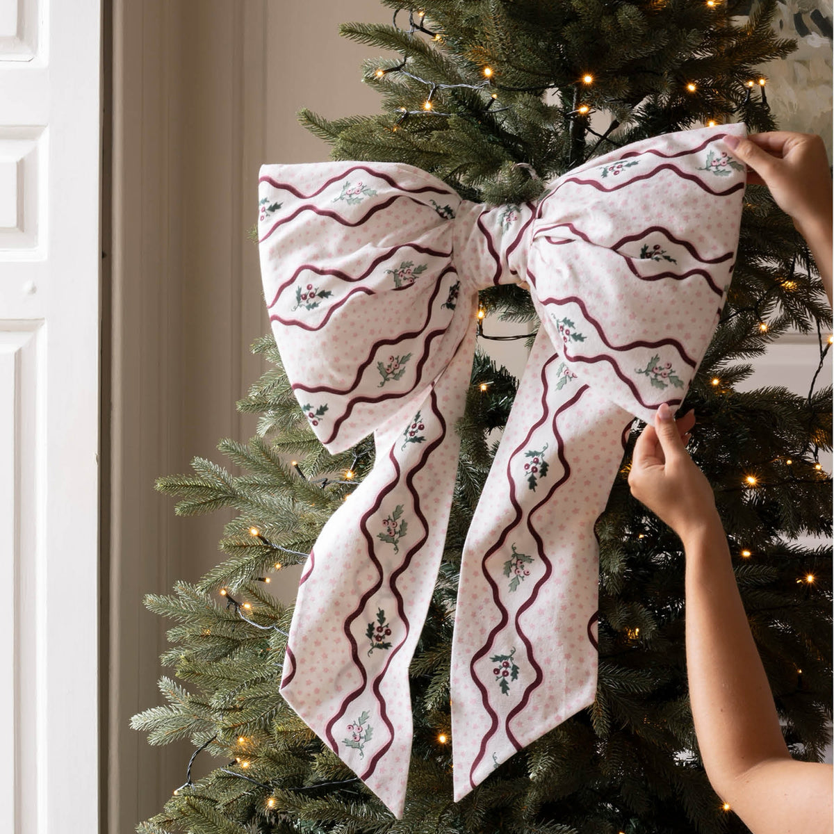 XBOBRI - Berry Ribbons Decorative Bow