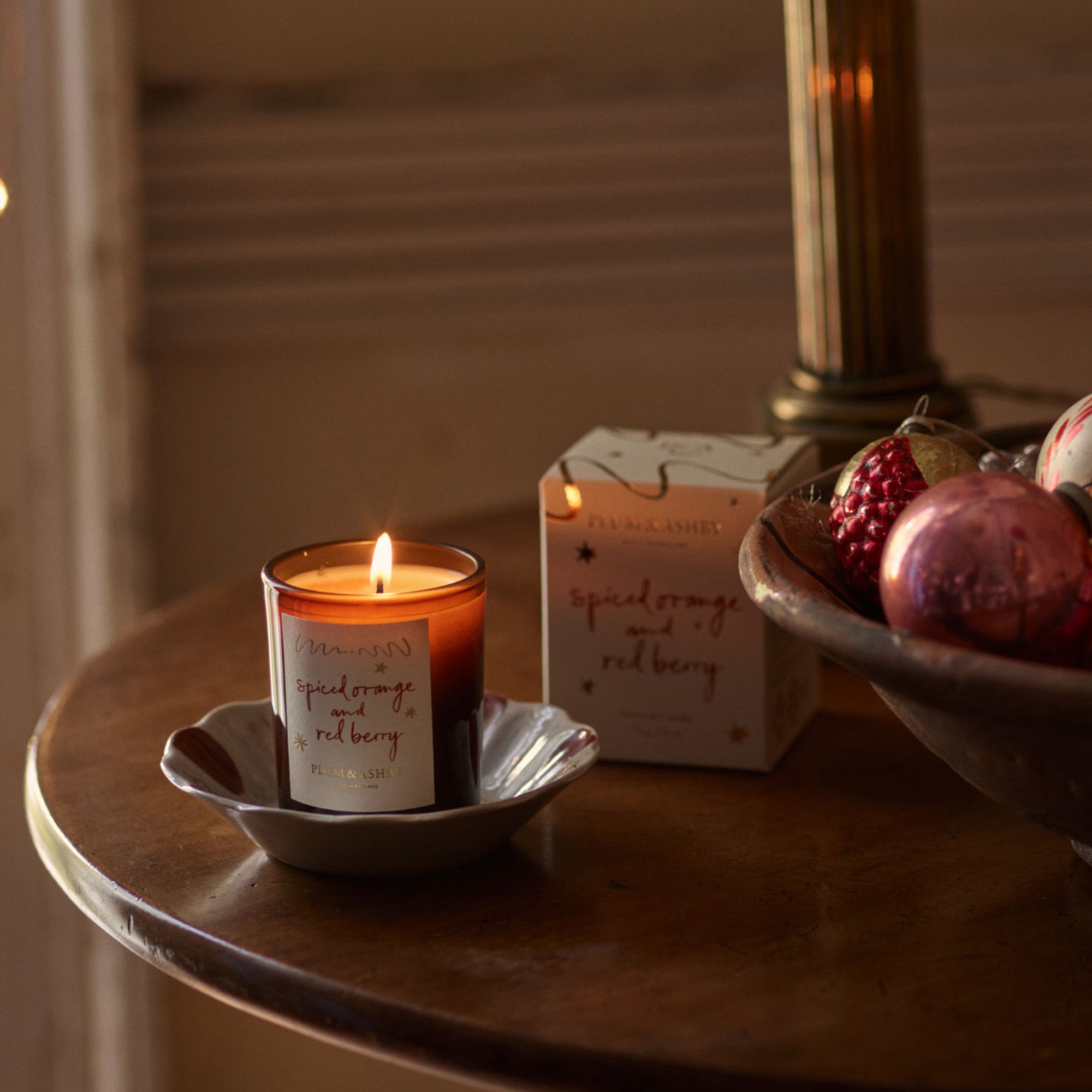 CANDLE-CSA - Spiced Orange and Red Berry Candle