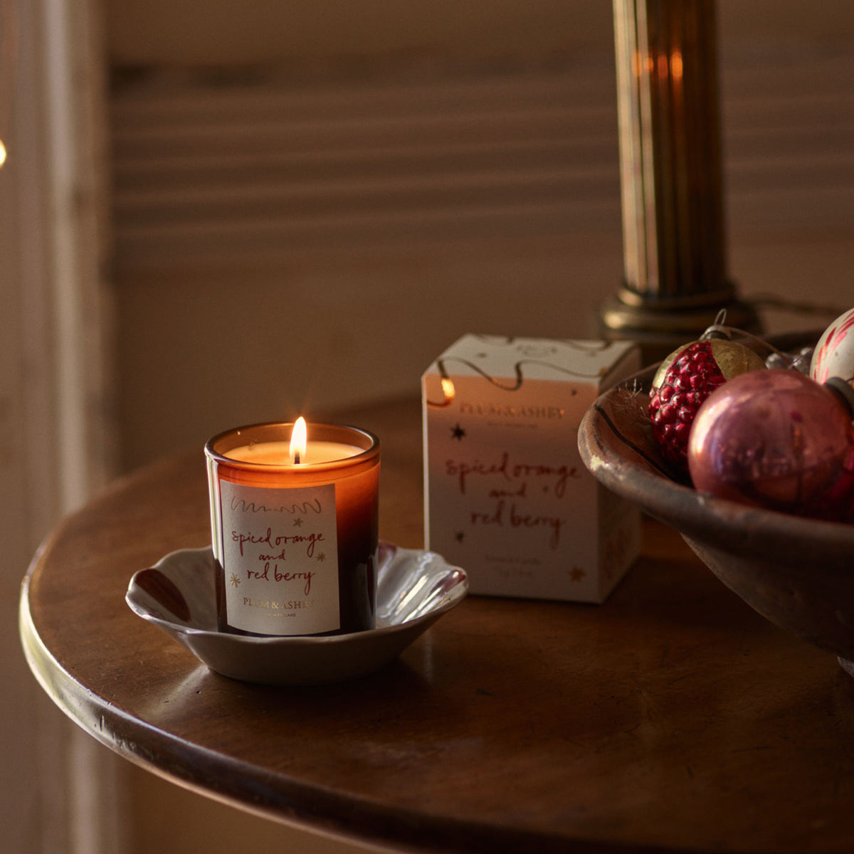 CANDLE-CSA - Spiced Orange and Red Berry Candle