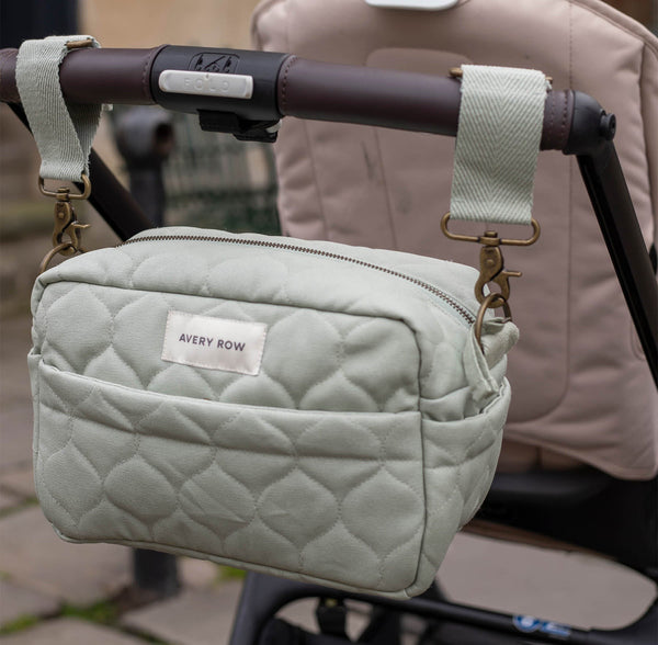 Baby Organiser Bag-POBSAG - Sage Pram Organiser Bag-Avery Row