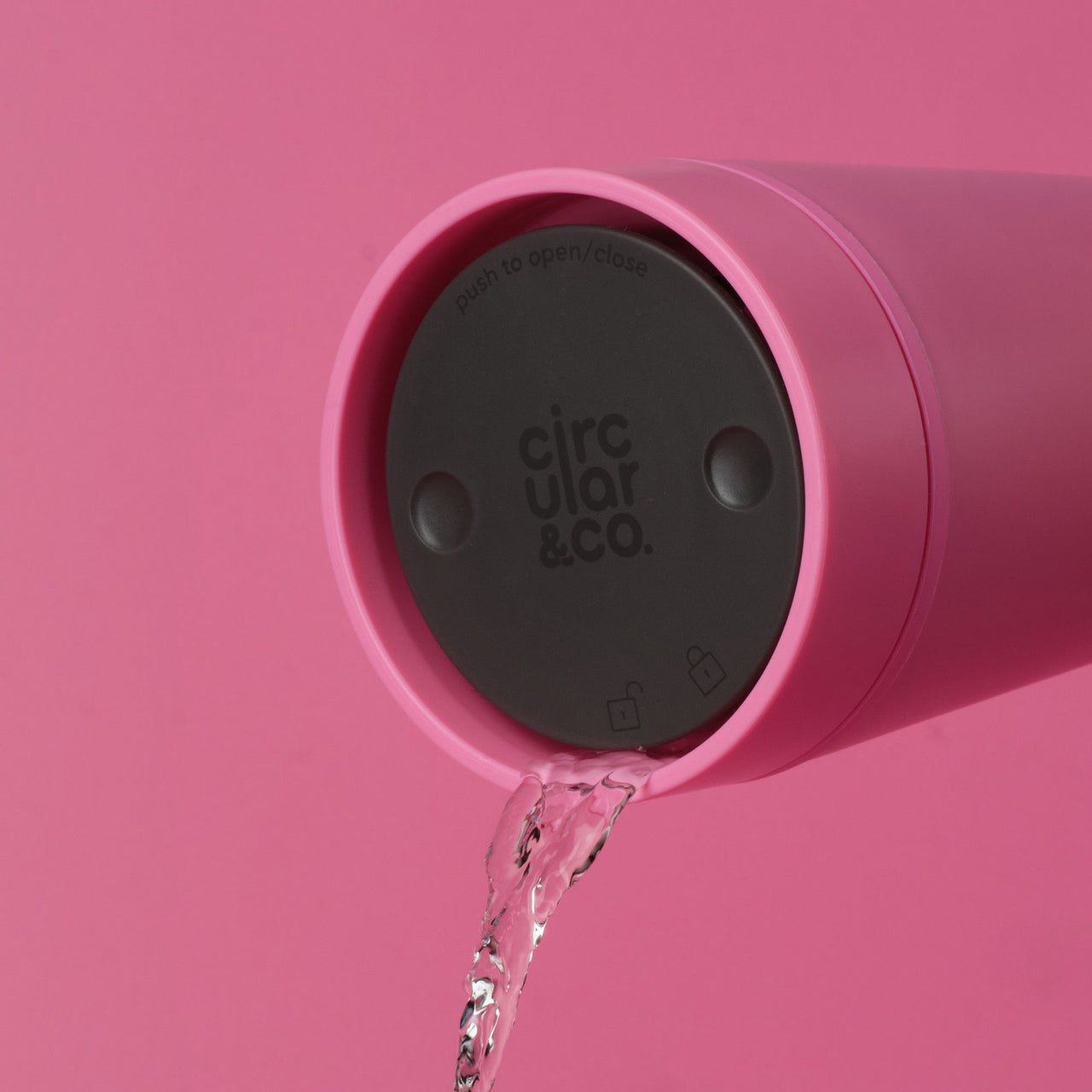 BGC-12OZ-CA-PINK - Bubblegum Cup 12oz Candy Pink