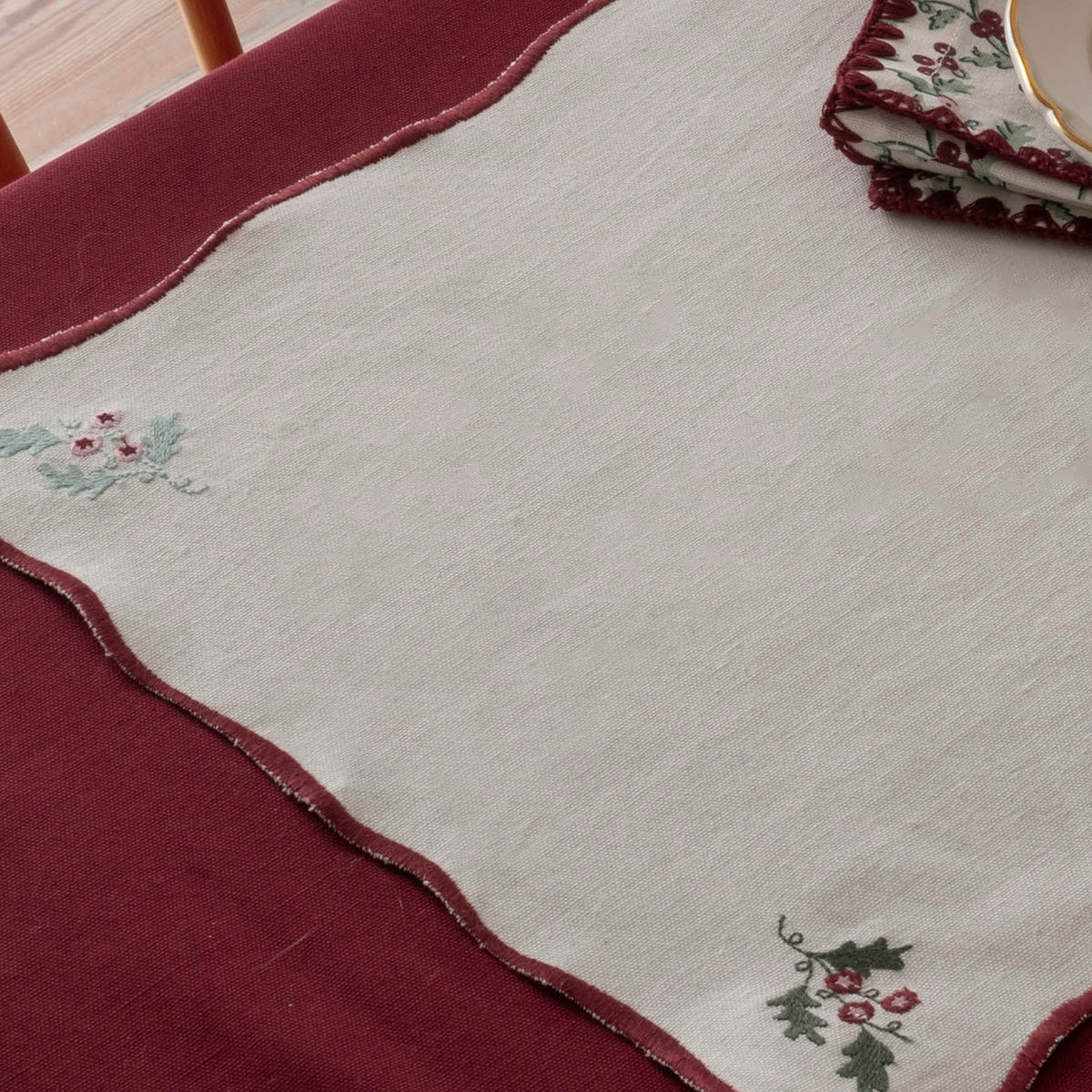 XPMBRI - Berry Ribbons Place Mats Set Of 2
