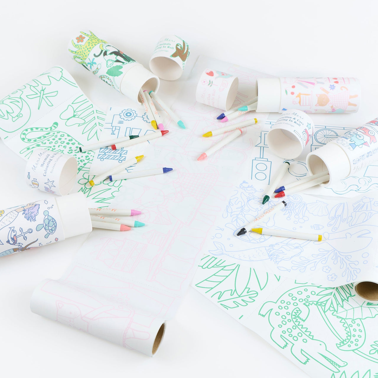 286602 - Mermaid Colouring Roll