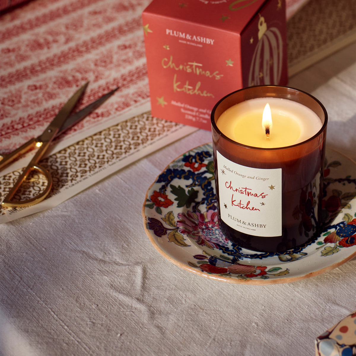 CANDLE-XMASKITCHEN - Christmas Kitchen Mulled Orange and Ginger Candle