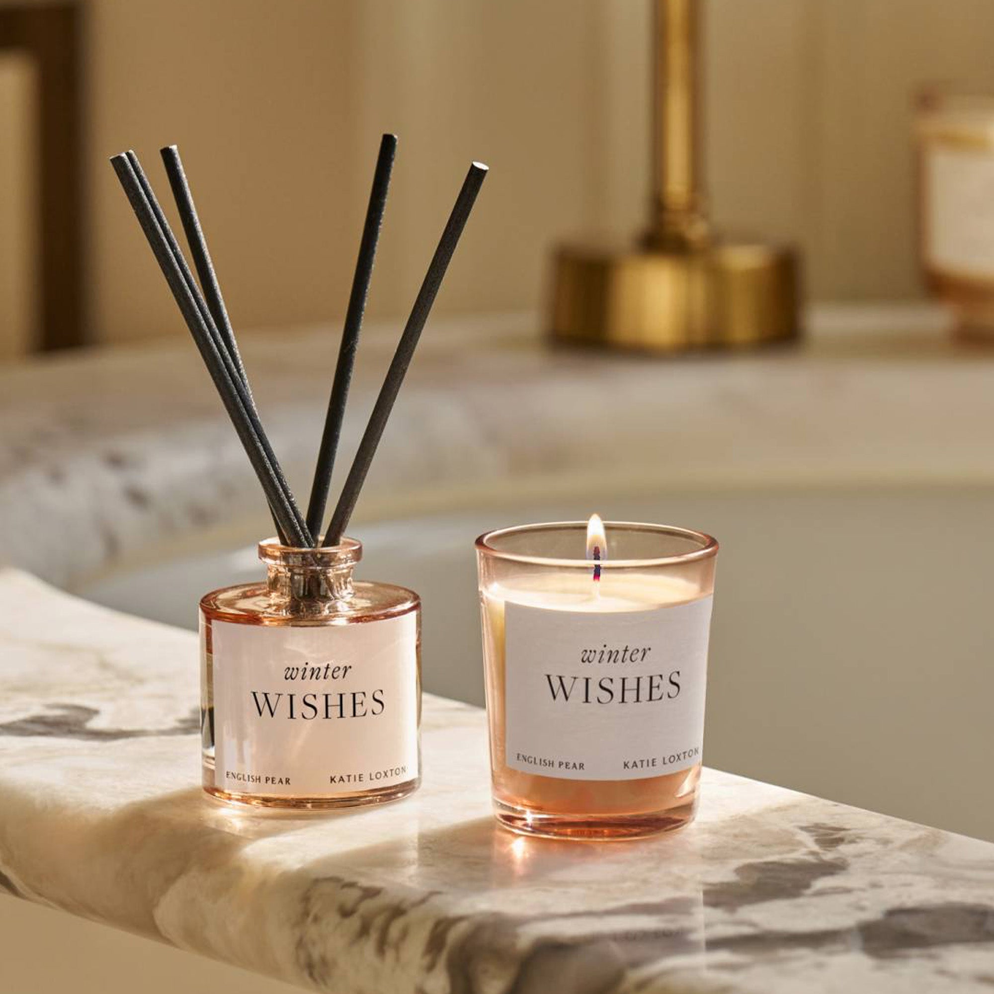 KLC495 - Winter Wishes Mini Reed Diffuser Gift Set
