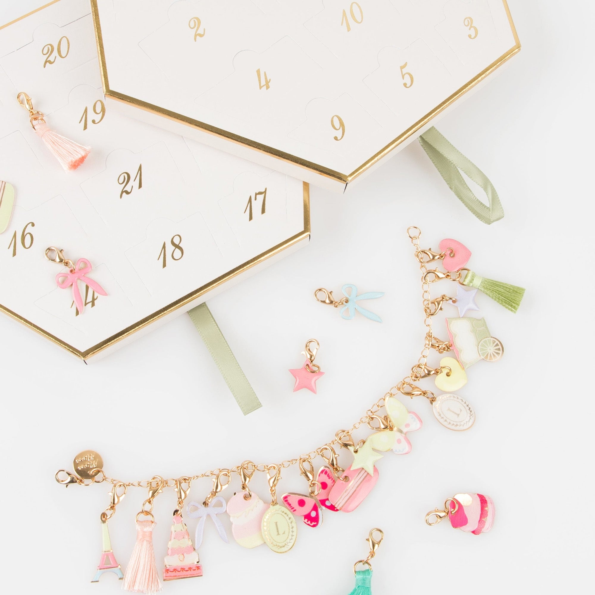280455 - Meri Meri x Laduree Charm Bracelet Advent Calendar