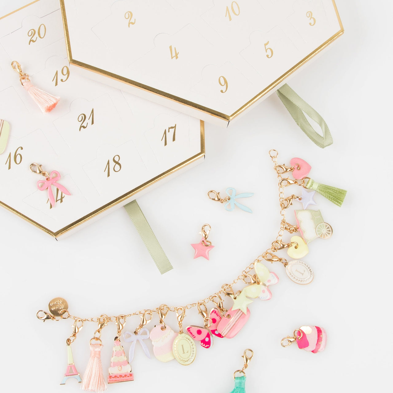 280455 - Meri Meri x Laduree Charm Bracelet Advent Calendar