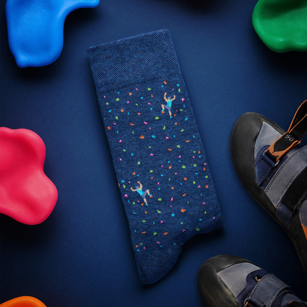 SING-WALL-BLUE-712 - The Wall, Blue Socks