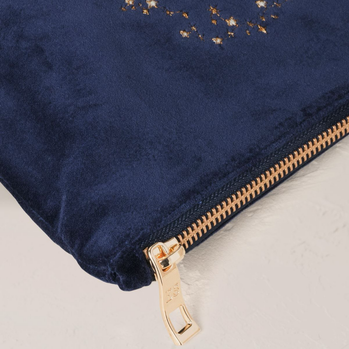18993 - Celestial Sun & Moon Velvet Mini Pouch