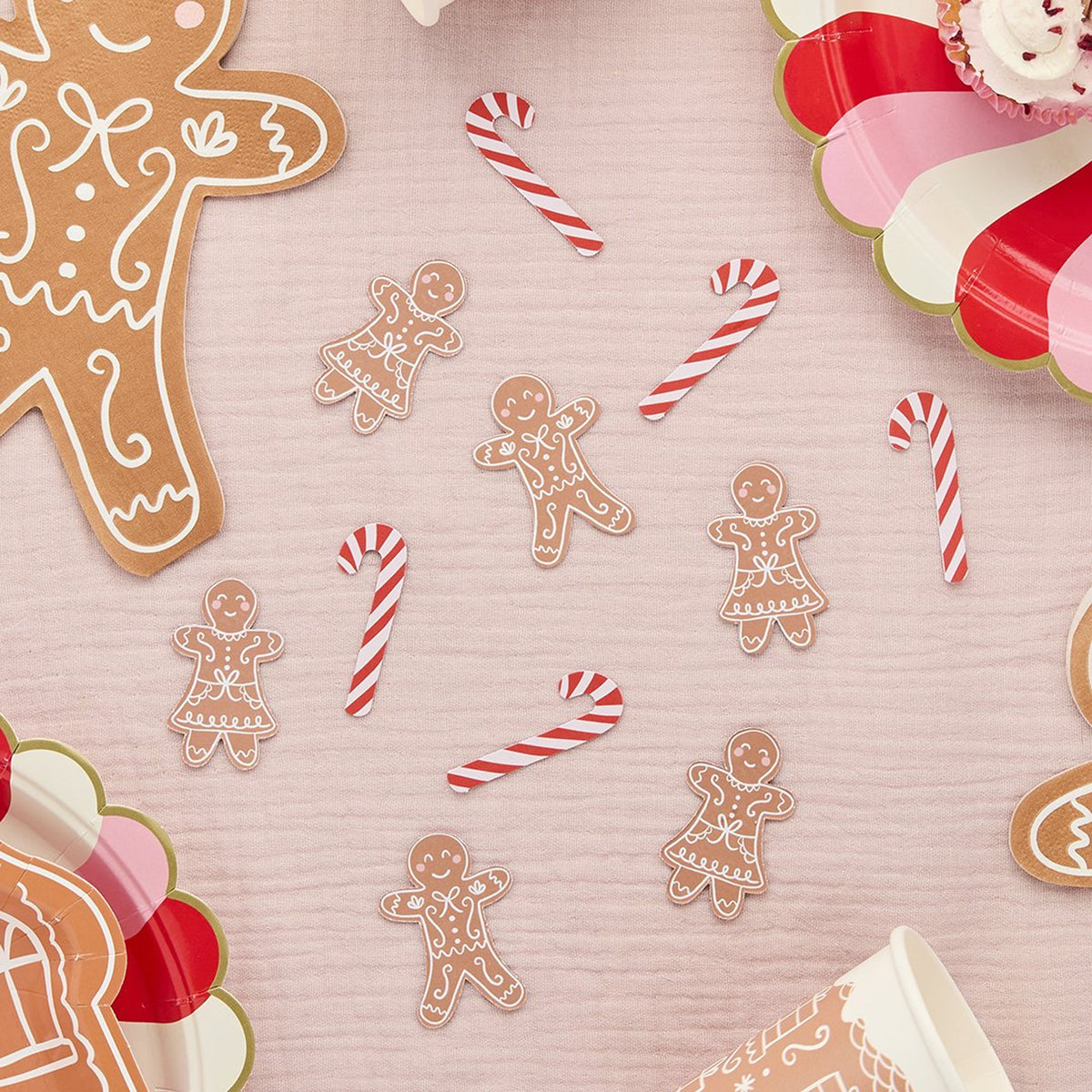 HBGB102 - Gingerbread & Candy Cane Table Scatter