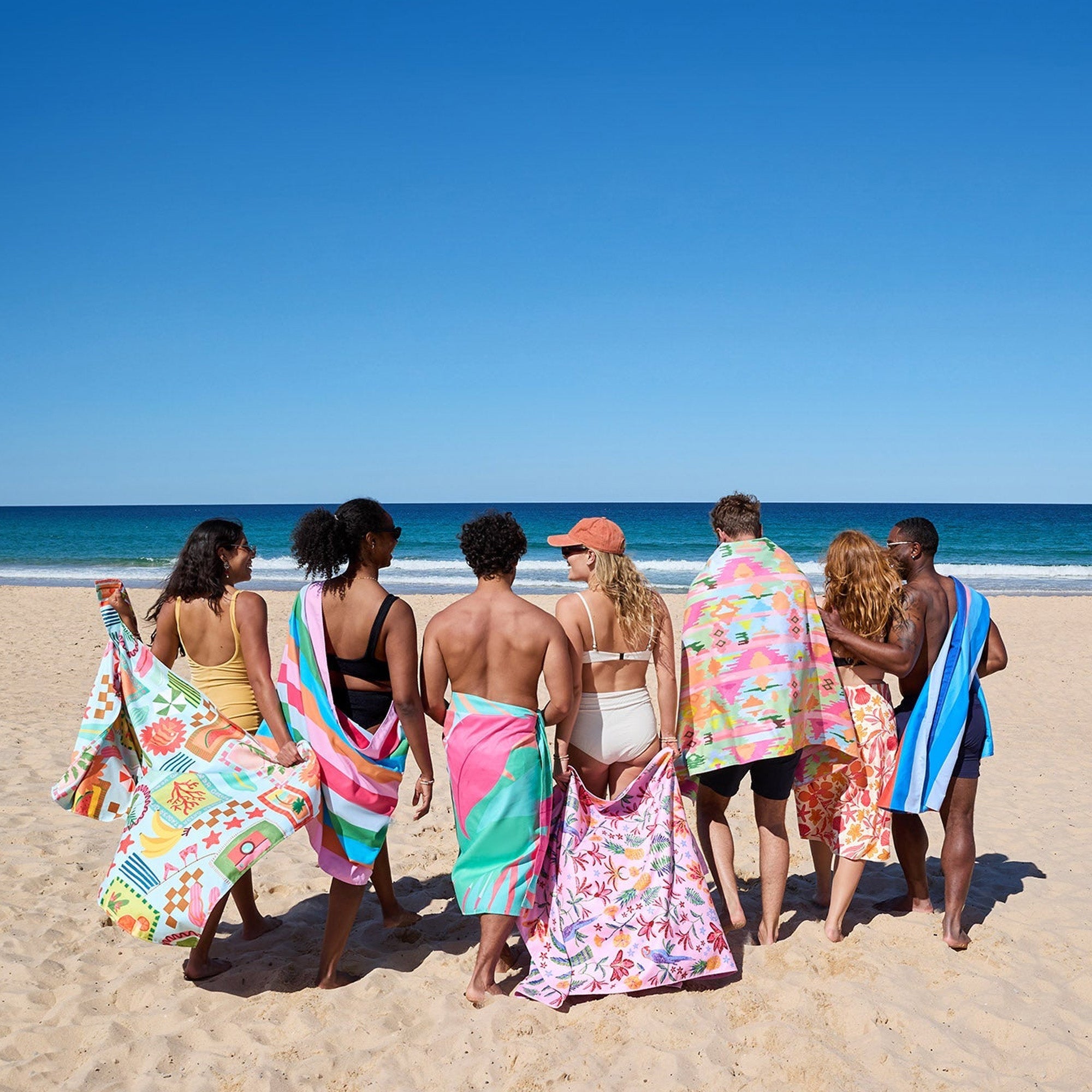 TOWLB-DES-LG-PNKPARA - Paradise Quick Dry Towel