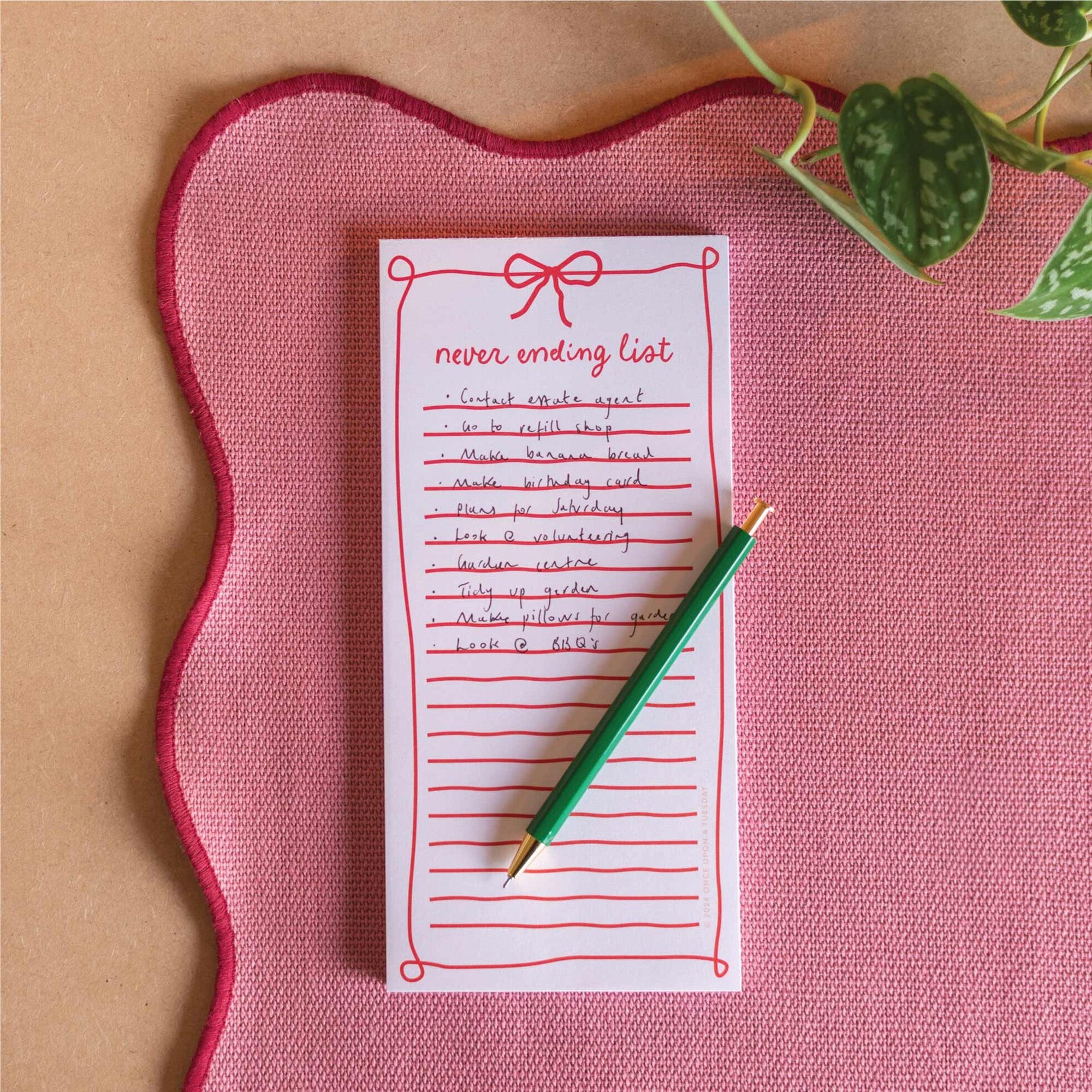 List Pad-PAD-TDL-NEL-1021 - Never Ending To Do List Pad-Good Tuesday