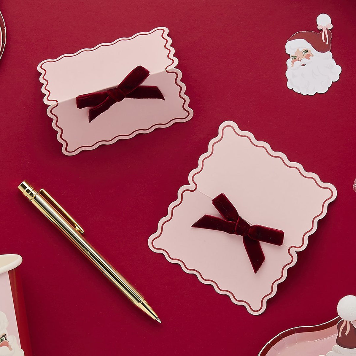 HBSB208 - Velvet Bow Place Cards