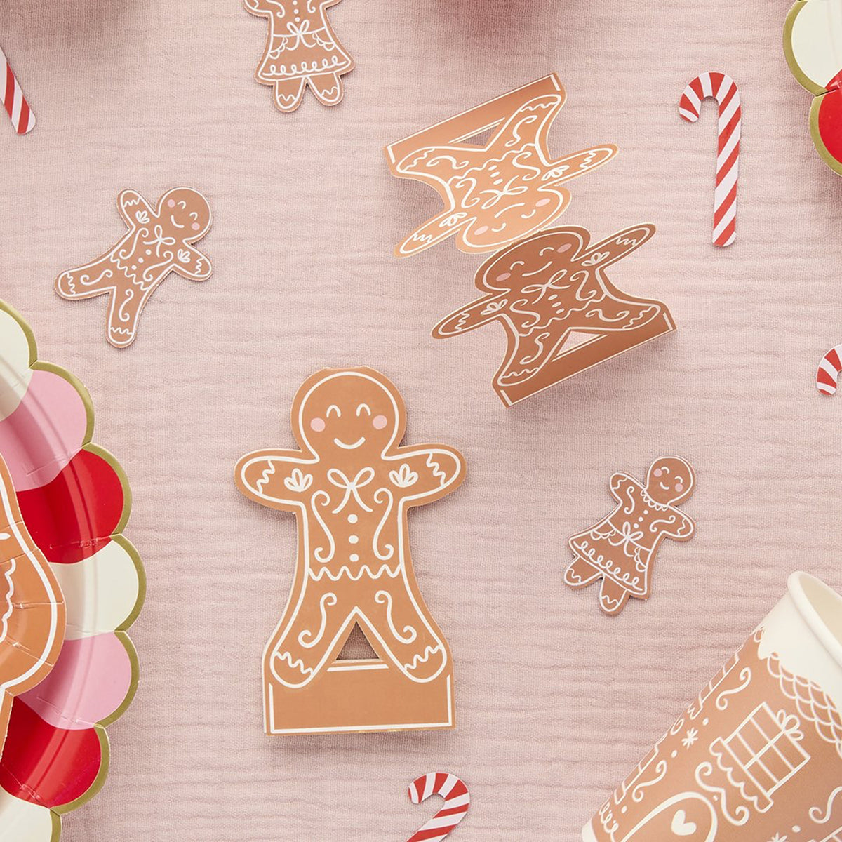 HBGB103 - Gingerbread Place Cards Pack of 10