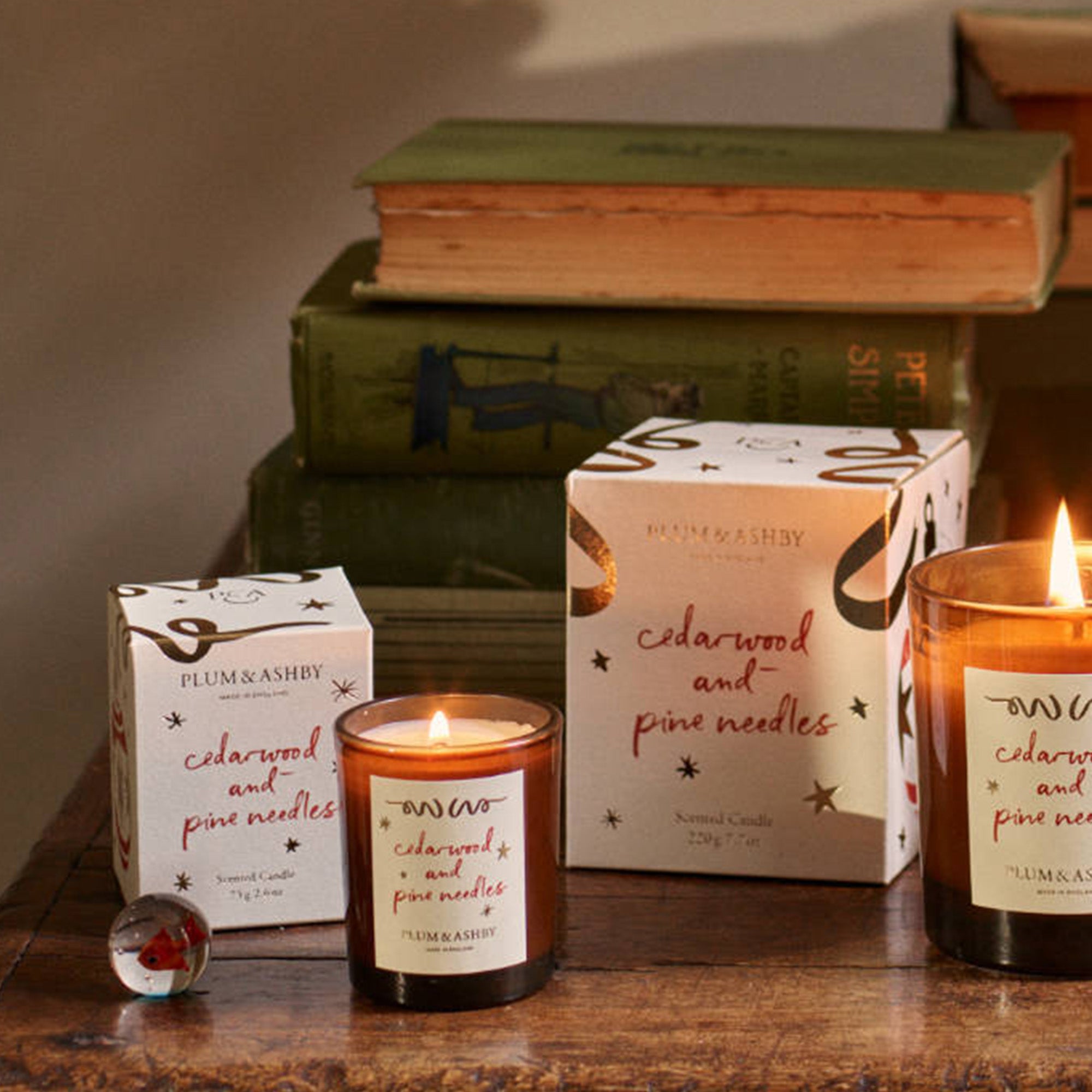 CANDLE-CEDPINEVOTIVE - Cedarwood and Pine Needles Votive