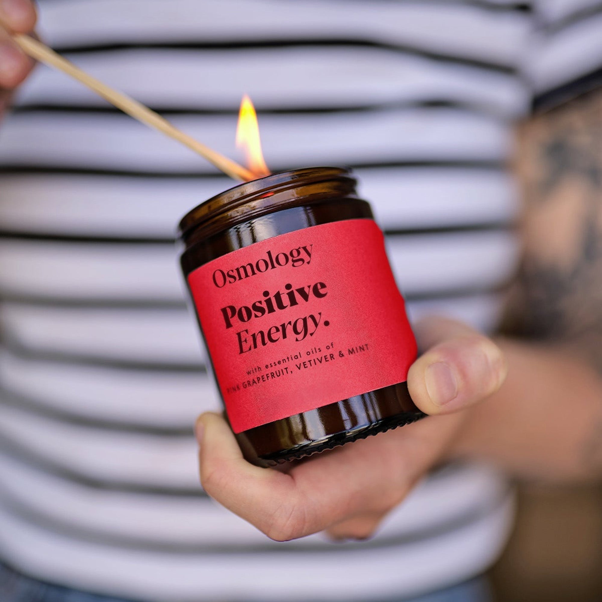 Positive Energy Scented Jar Candle - Whistlefish