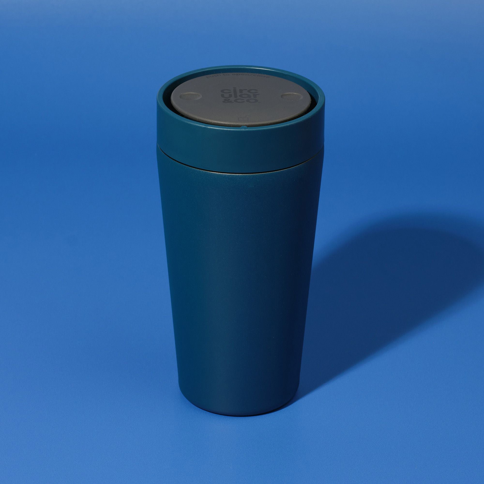 SSC-12OZ-C-MI-BLUE - Recycled Steel Cup Navy