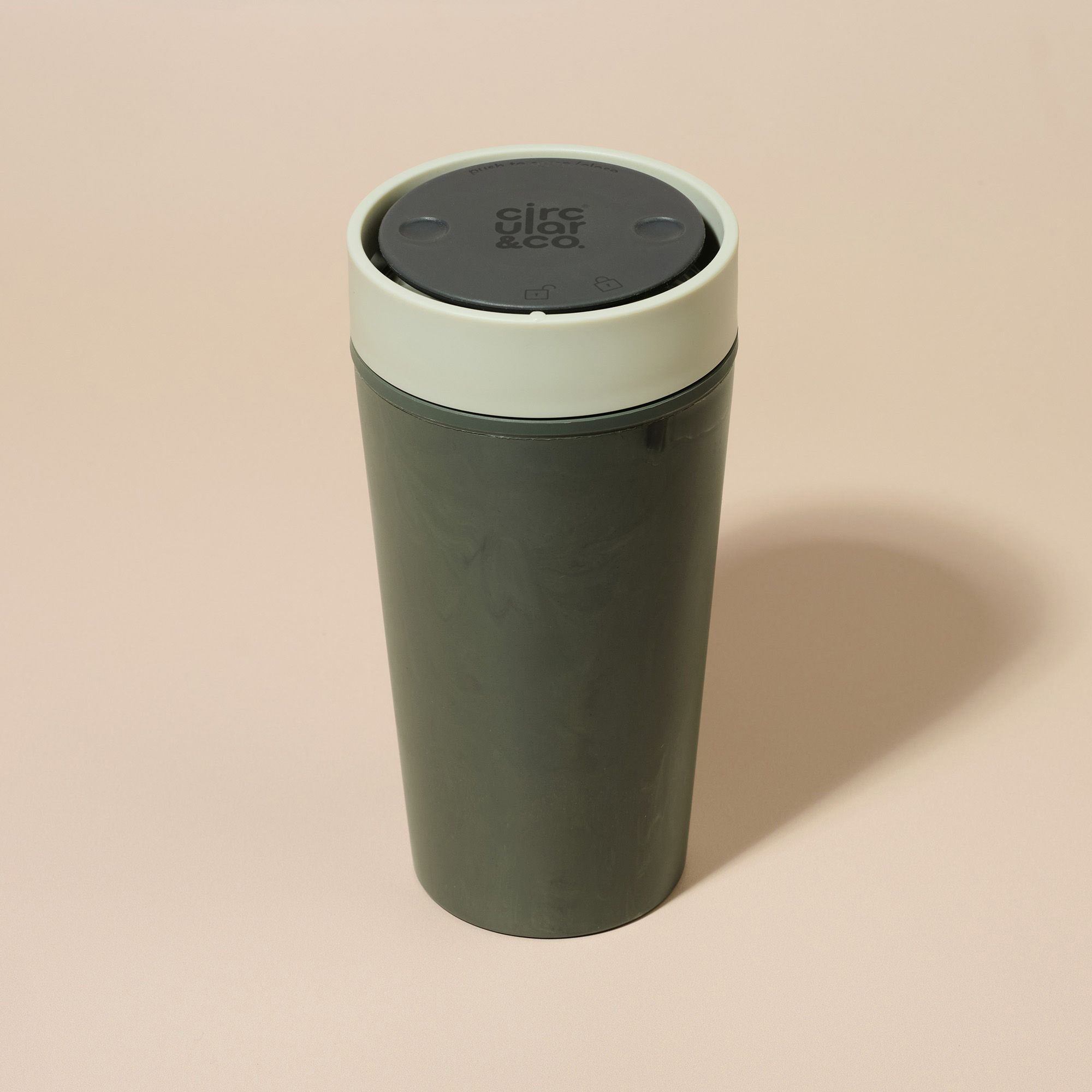 TMP-12OZ-ECRU - Traceable Marine Plastic Cup Ecru