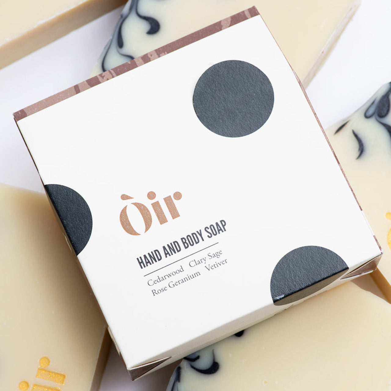 OIRS0005 - Cedarwood, Clary Sage, Rose Geranium, Vetiver Soap