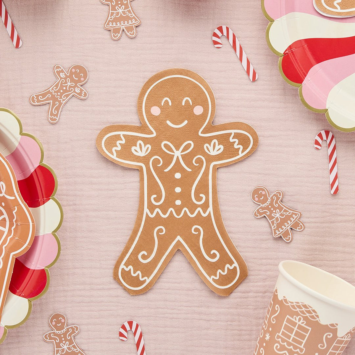 HBGB106 - Gingerbread Paper Napkins