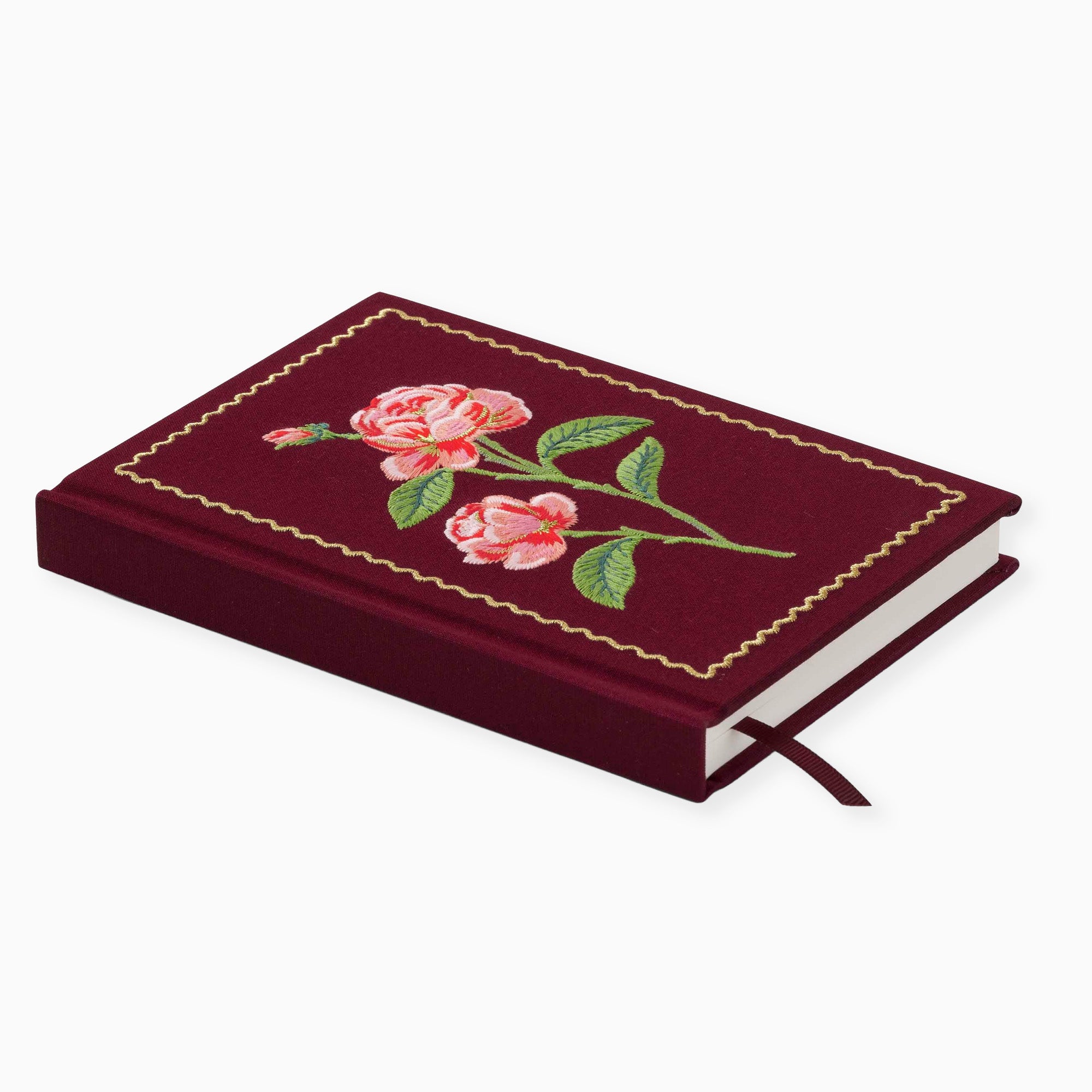 JNE004 - Roses Embroidered Journal