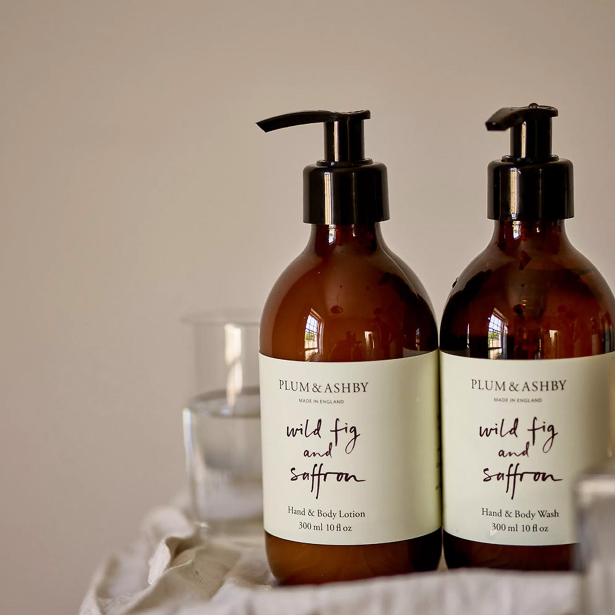 WILDFIGSAFFWASHPACK - Wild Fig & Saffron Hand & Body Wash 300ml