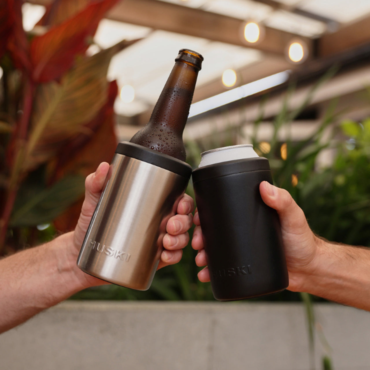 000147 - Huski Big Can Cooler Brushed Stainless