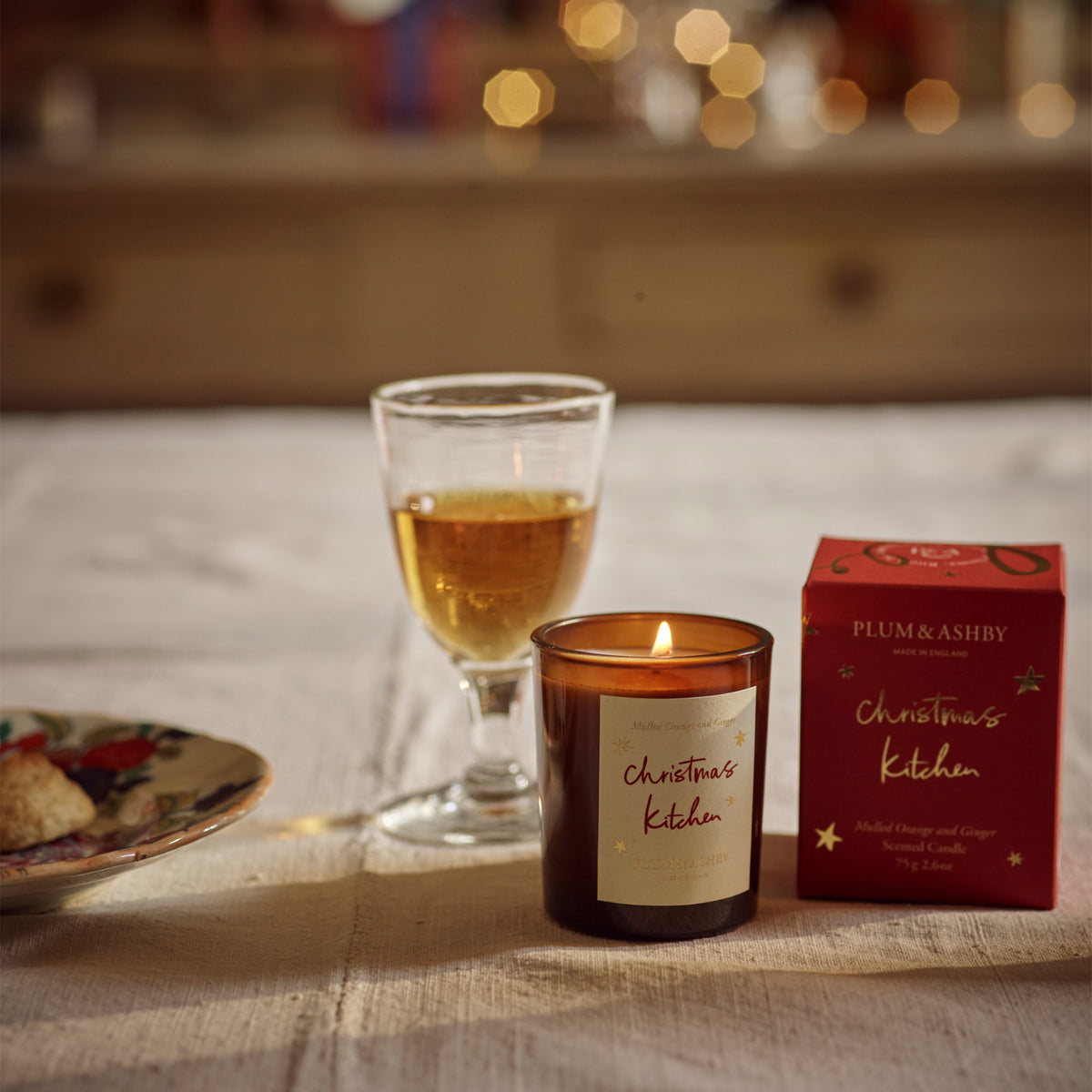 CANDLE-XMASKITCHVOT - Christmas Kitchen Mulled Orange and Ginger Votive