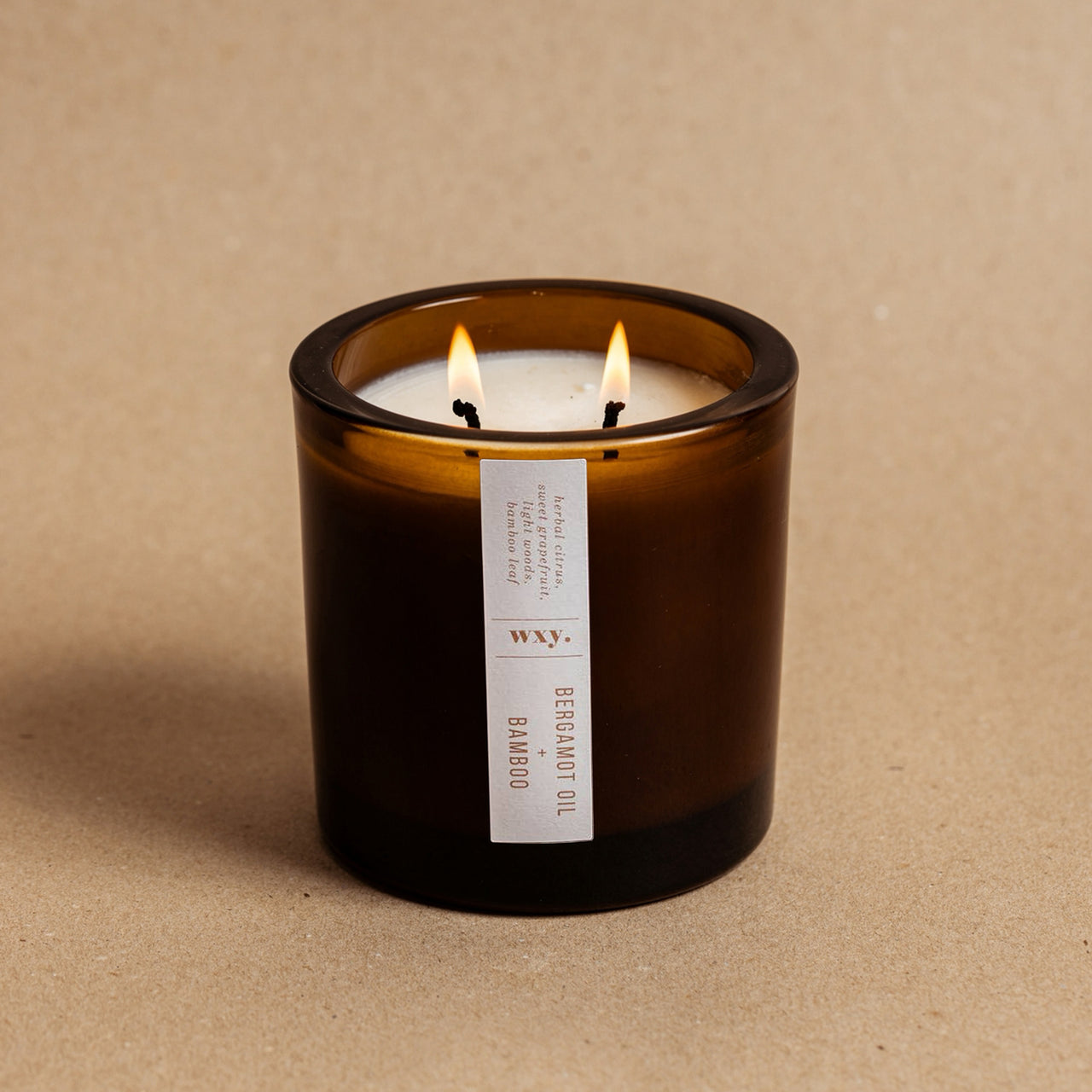 WXYBA1701 - Big Amber Candle