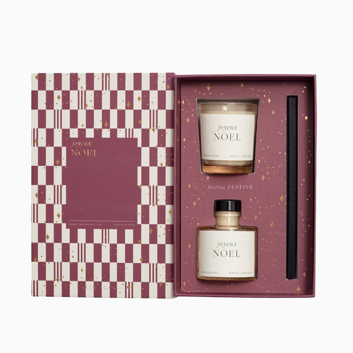 KLC493 - Joyeux Noel Mini Reed Diffuser Gift Set