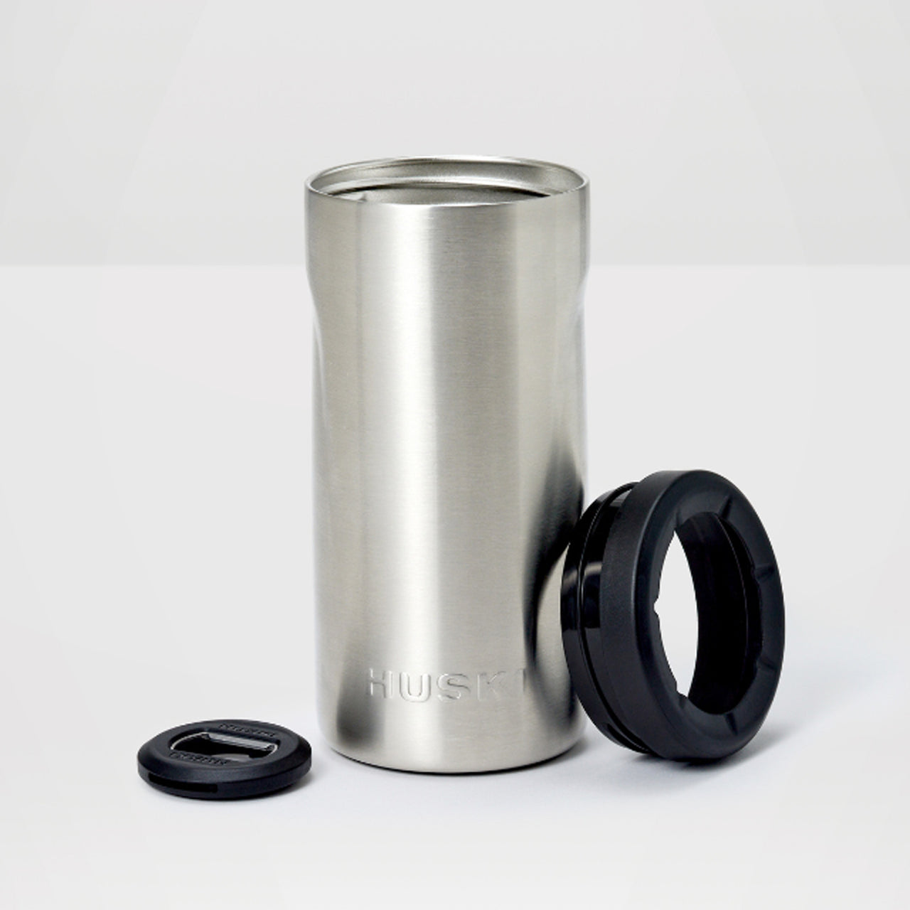 000147 - Huski Big Can Cooler Brushed Stainless